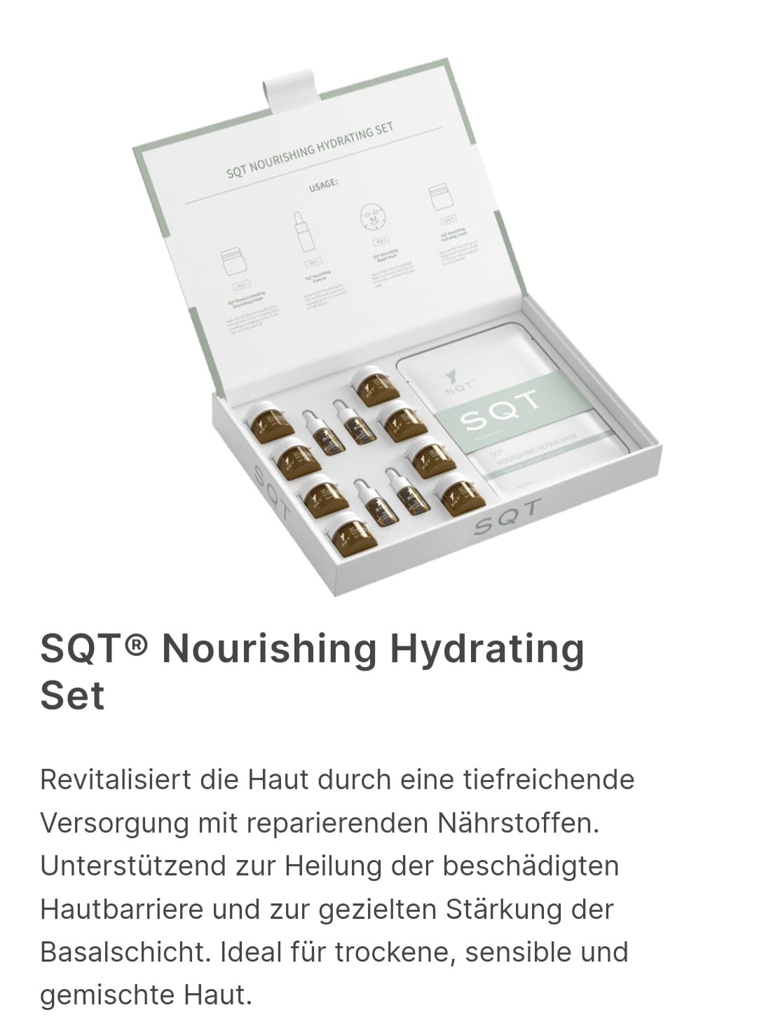 sqt nourishing bio microneedling set